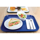 Kristallon Large Polypropylene Fast Food Tray Blue 450mm JD Catering Equipment Solutions Ltd