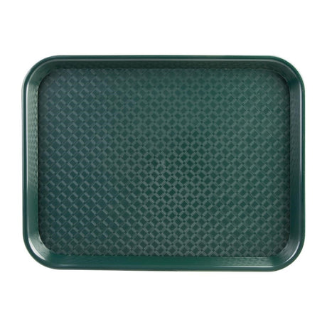 Kristallon Large Polypropylene Fast Food Tray Green 450mm JD Catering Equipment Solutions Ltd