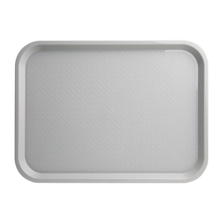 Kristallon Large Polypropylene Fast Food Tray Grey 450mm JD Catering Equipment Solutions Ltd