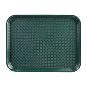 Kristallon Medium Polypropylene Fast Food Tray Green 415mm JD Catering Equipment Solutions Ltd