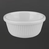 Kristallon Melamine Fluted Ramekins 57mm (Pack of 12) JD Catering Equipment Solutions Ltd