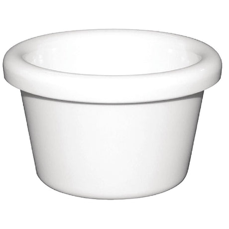 Kristallon Melamine Plain Ramekins White 63mm (Pack of 12) JD Catering Equipment Solutions Ltd