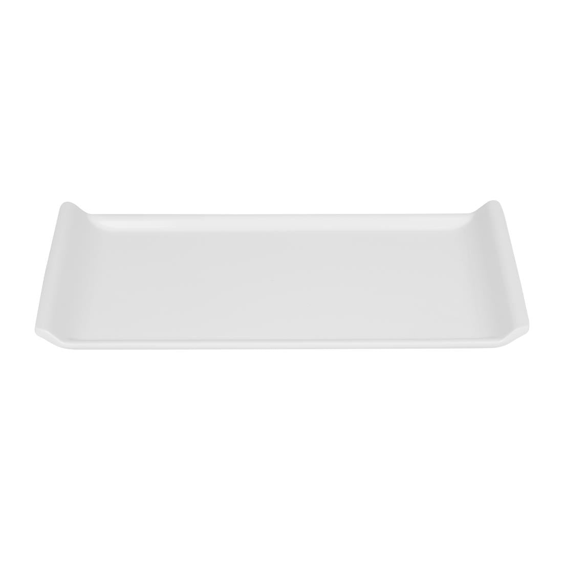 Kristallon Melamine Platter White 300 x 150mm JD Catering Equipment Solutions Ltd