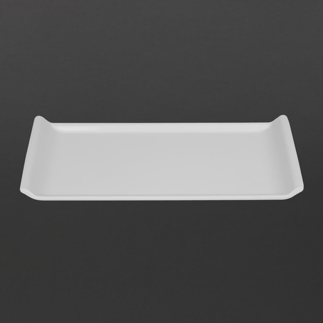 Kristallon Melamine Platter White 300 x 150mm JD Catering Equipment Solutions Ltd