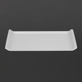 Kristallon Melamine Platter White 300 x 150mm JD Catering Equipment Solutions Ltd