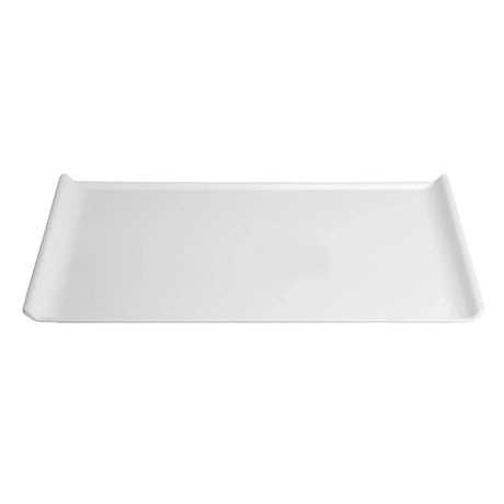 GM284 Kristallon Melamine Platter White 530 x 330mm - JD Catering Equipment Solutions Ltd