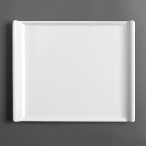 Kristallon Melamine Platter White 530 x 330mm JD Catering Equipment Solutions Ltd