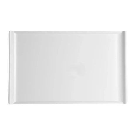 GM284 Kristallon Melamine Platter White 530 x 330mm - JD Catering Equipment Solutions Ltd
