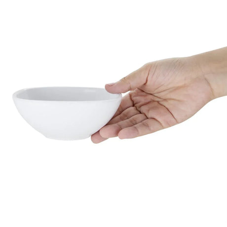 CD298 Kristallon Melamine Rounded Square Bowls 120mm (Pack of 6) - JD Catering Equipment Solutions Ltd