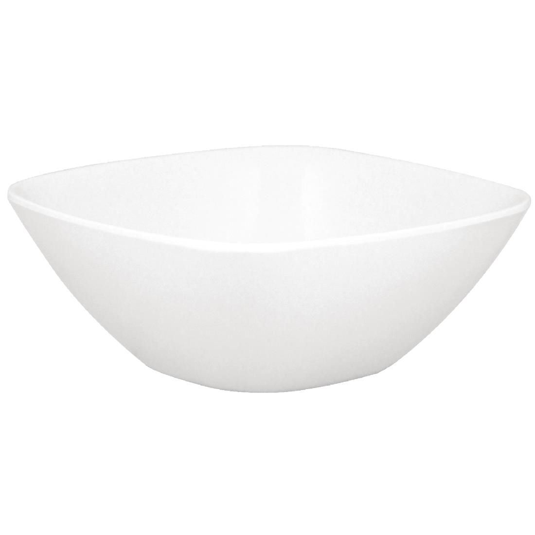 Kristallon Melamine Rounded Square Bowls 120mm (Pack of 6) JD Catering Equipment Solutions Ltd