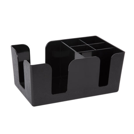 Kristallon Plastic Bar Caddy Black JD Catering Equipment Solutions Ltd