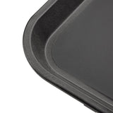 Kristallon Polypropylene Rectangular Non-Slip Tray Black 458mm JD Catering Equipment Solutions Ltd