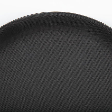 Kristallon Polypropylene Round Non-Slip Tray Black 280mm JD Catering Equipment Solutions Ltd