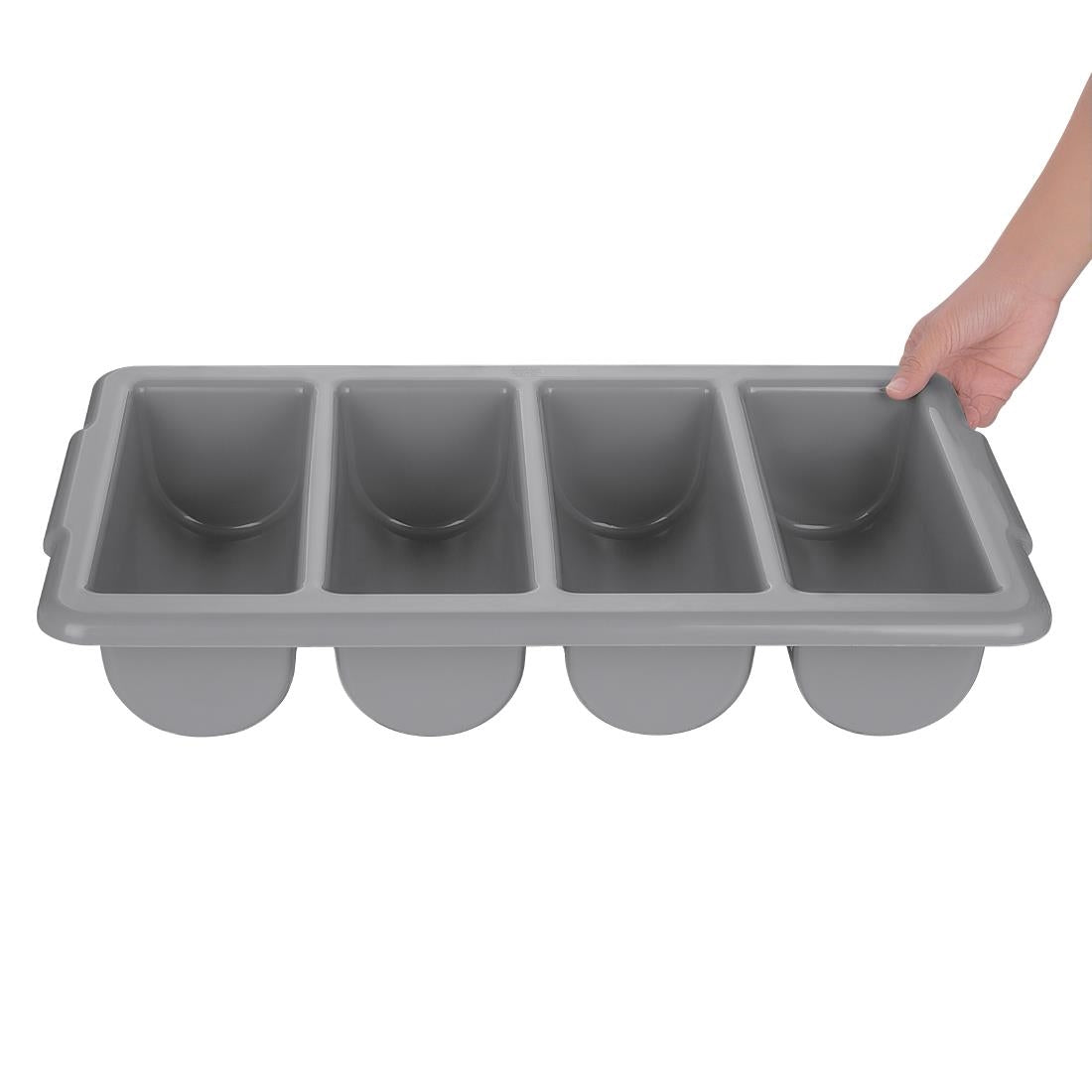 Kristallon Stackable Plastic Cutlery Tray Large JD Catering Equipment Solutions Ltd