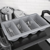 Kristallon Stackable Plastic Cutlery Tray Large JD Catering Equipment Solutions Ltd