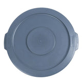 L641 Rubbermaid Brute Snap On Lid Grey 37.9Ltr - JD Catering Equipment Solutions Ltd