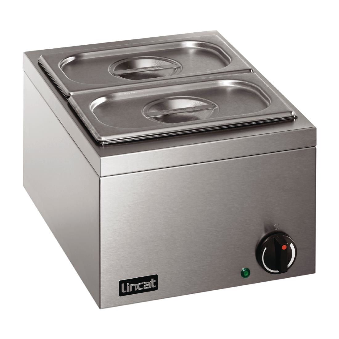 LBMW - Lincat Lynx 400 Electric Counter-top Bain Marie - Wet Heat - inc. 2 x 1/4 GN Dishes - W 285 mm - 0.25 kW J545 JD Catering Equipment Solutions Ltd