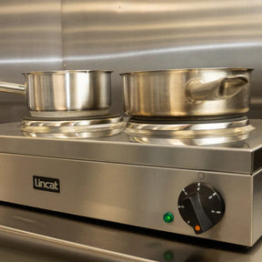 LBR2 - Lincat Lynx 400 Electric Counter-top Boiling Top - Twin Plate - W 565 mm - 3.0 kW F148 - JD Catering Equipment Solutions Ltd