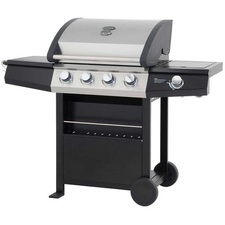 LFS688 BLK Lifestyle Grenada 4 + 1 Burner Gas BBQ Grill JD Catering Equipment Solutions Ltd