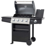 LFS688 BLK Lifestyle Grenada 4 + 1 Burner Gas BBQ Grill JD Catering Equipment Solutions Ltd