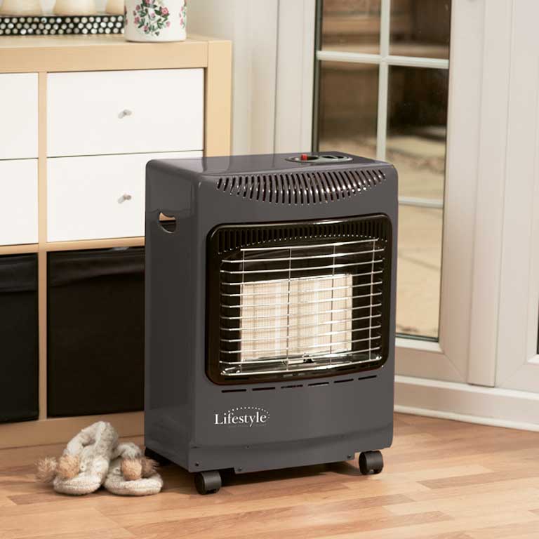 LIFESTYLE GREY MINI HEATFORCE INDOOR HEATER 505-125 JD Catering Equipment Solutions Ltd