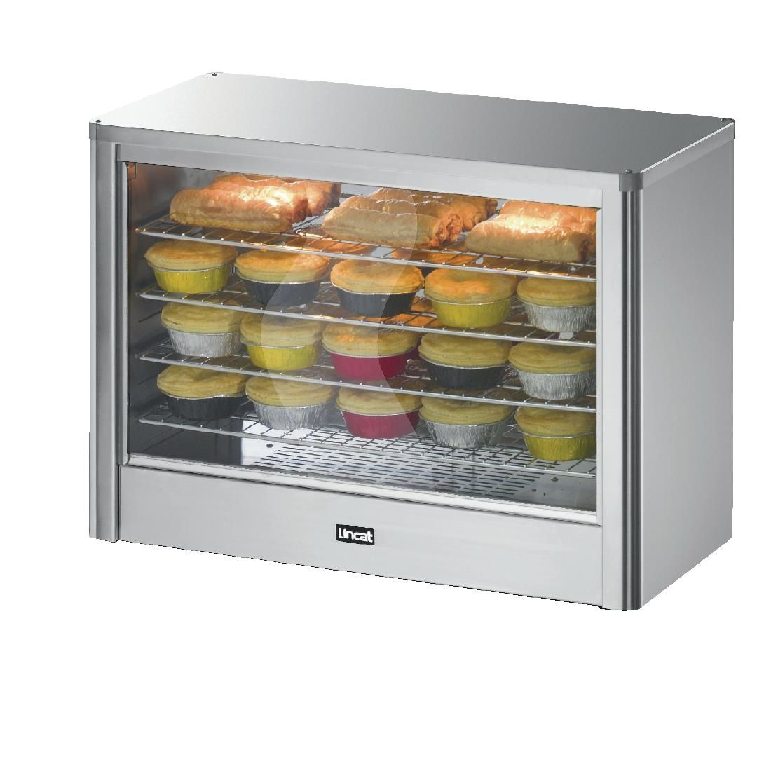 LPW/LR - Lincat Seal Counter-top Pie Cabinet with Illumination and Humidity Feature - Heated - W 710 mm - 0.8 kW J963 JD Catering Equipment Solutions Ltd