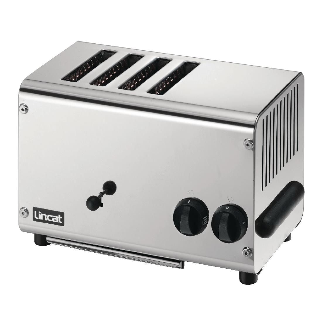 LT4X - Lincat Electric Counter-top Slot Toaster - 4 Slots - W 392 mm - 2.3 kW E575 JD Catering Equipment Solutions Ltd