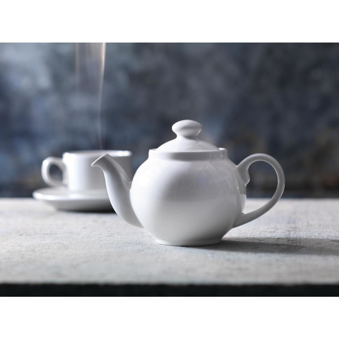 Lids For Steelite Simplicity Teapots (Pack of 12) JD Catering Equipment Solutions Ltd