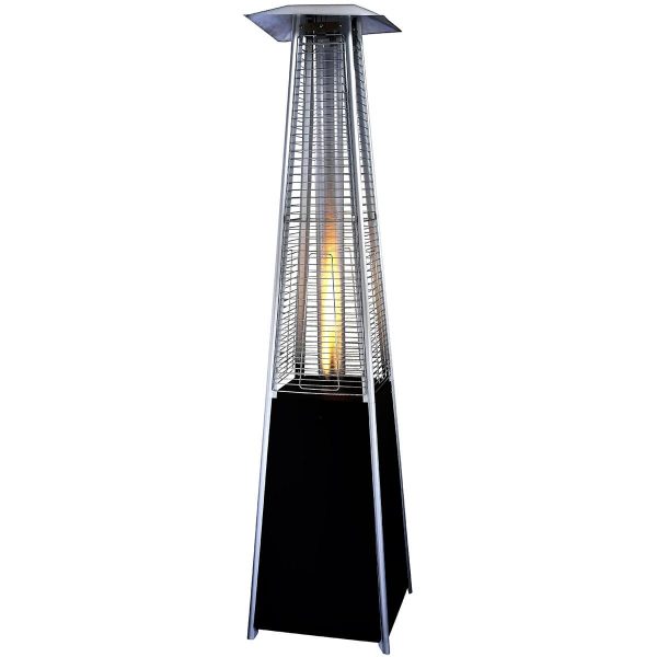 Lifestyle Tahiti II 13kW Black Pyramid Flame Heater JD Catering Equipment Solutions Ltd