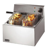 Lincat Lynx 400 Single Tank Twin Basket Countertop Electric Fish Fryer LFF CD420 - JD Catering Equipment Solutions Ltd