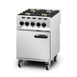 Lincat Opus 800 Dual Fuel Natural Gas/LPG Free-standing Oven Range - 4 Burners OD8006/N/LPG JD Catering Equipment Solutions Ltd