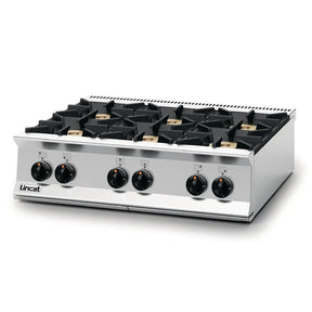 Lincat Opus 800 Natural Gas/LPG 6 Burner Boiling Top OG8004 - JD Catering Equipment Solutions Ltd