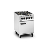 Lincat Opus 800 Natural Gas/LPG Free-standing Oven Range - 4 Burners OG8001/N/LPG/RHD JD Catering Equipment Solutions Ltd