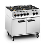 Lincat Opus 800 Natural Gas/LPG Free-standing Oven Range - 6 Burners OG8002/N/LPG JD Catering Equipment Solutions Ltd