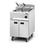 Lincat Opus 800 Natural/LPG Free-standing Single Tank Fryer W 600 mm - 30.0 kW OG8107 - JD Catering Equipment Solutions Ltd
