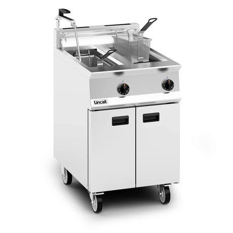 DM538 Lincat Opus 800 Natural/LPG Free-standing Twin Tank Fryer - W 600 mm - 32.0 kW OG8111 - JD Catering Equipment Solutions Ltd