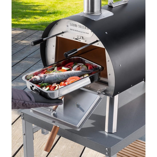 Louis Tellier Marcel Wood-Fired Outdoor Oven MARC01 DM180 JD Catering Equipment Solutions Ltd