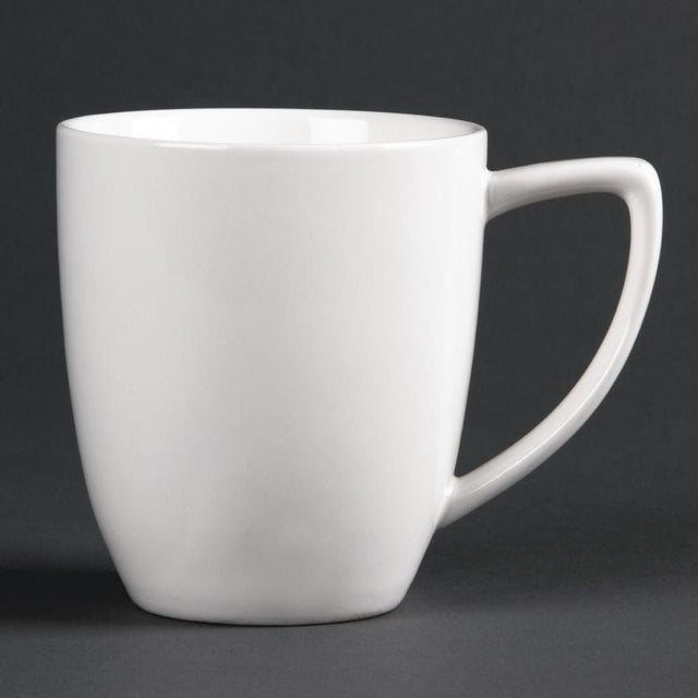 Lumina Fine China Latte Mugs 350ml 12oz (Pack of 6) JD Catering Equipment Solutions Ltd