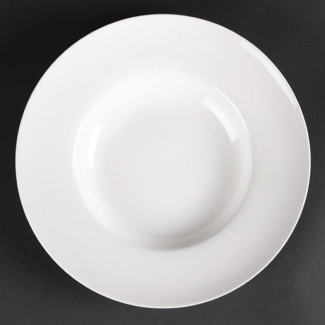 Lumina Fine China Pasta or Soup Bowls 205mm Small (Pack of 6) JD Catering Equipment Solutions Ltd