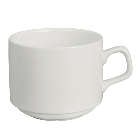 Lumina Fine China Stacking Cup 200ml (Pack of 6) JD Catering Equipment Solutions Ltd