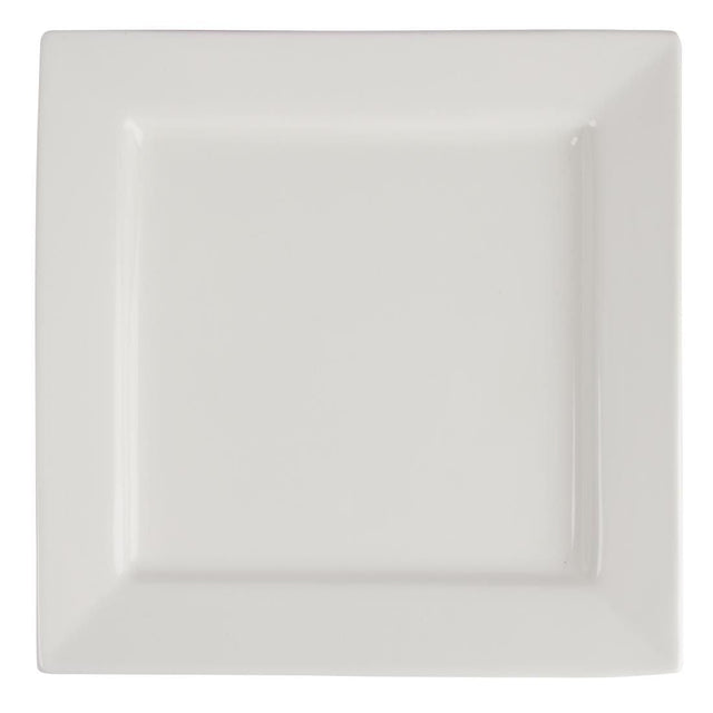 Lumina Square Plates 233mm (Pack of 4) JD Catering Equipment Solutions Ltd