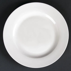 CD623 Lumina Wide Rim Round Plates 200mm (Pack of 6) - JD Catering Equipment Solutions Ltd