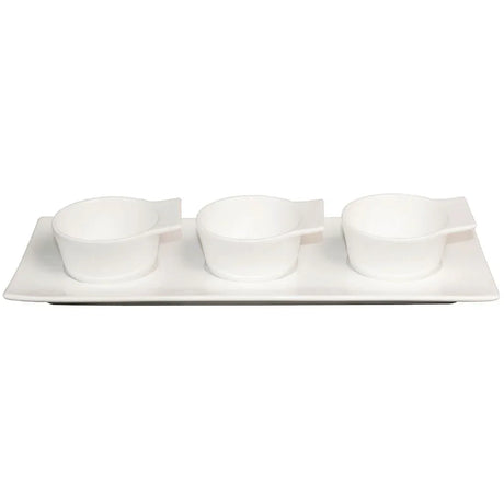GM467 Lumina Winged Ramekin Dish 70mm (Pack of 6) - JD Catering Equipment Solutions Ltd