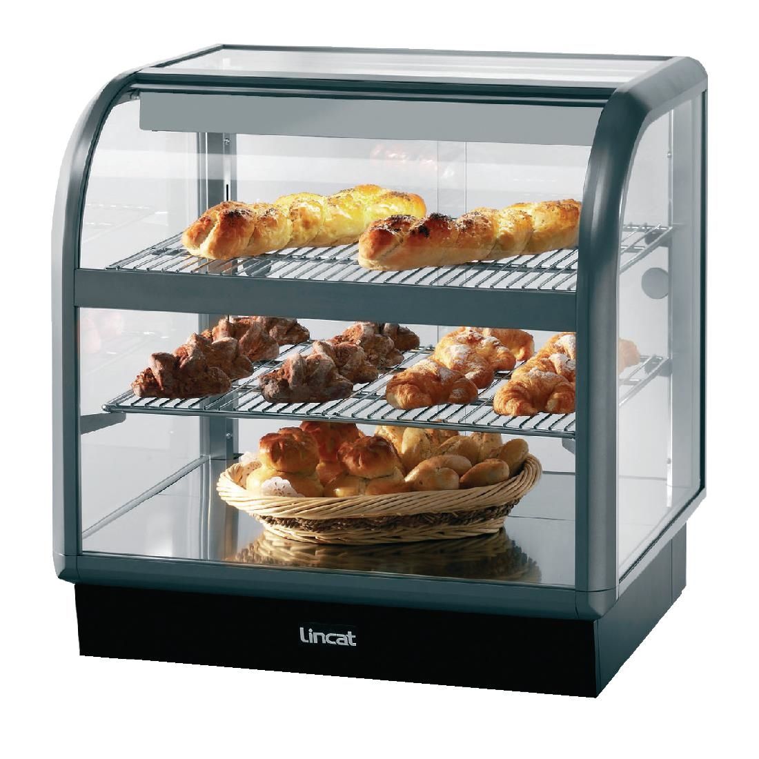 M867 Lincat Seal 650 Curved Front Heated Display Unit C6H/75S JD Catering Equipment Solutions Ltd