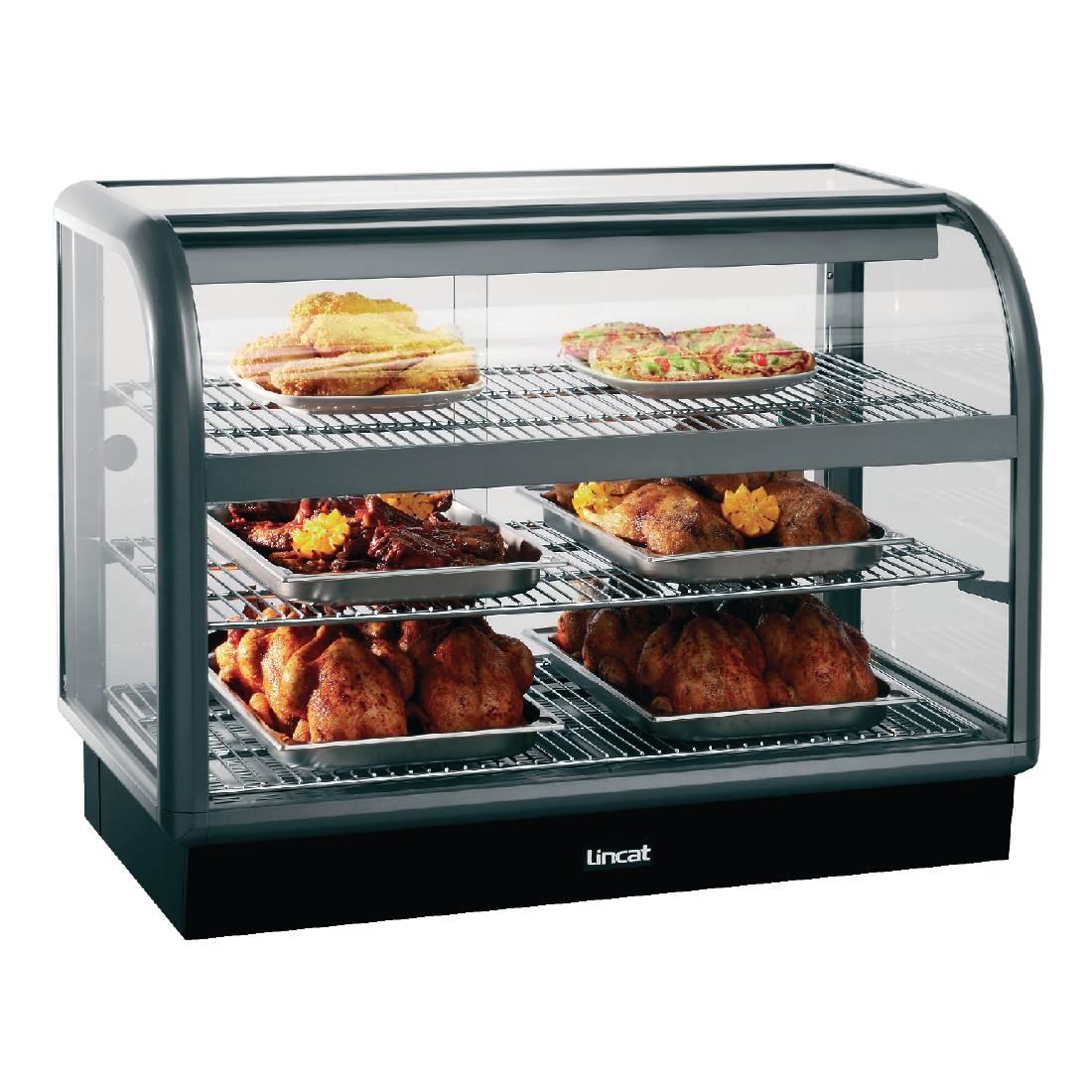 M870 Lincat Seal 650 Curved Front Heated Display Unit C6H/100B JD Catering Equipment Solutions Ltd