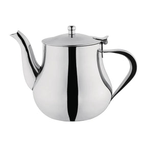 M982 Olympia Arabian Stainless Steel Teapot 1Ltr - JD Catering Equipment Solutions Ltd