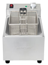 MEF-L5-SA-2 Mercury single tank countertop electric fryer 5 litre - JD Catering Equipments Ltd