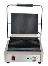 MEP-M-SARR-1 Mercury single countertop ribbed grill - JD Catering Equipments Ltd