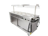 Parry Hot Mobile Servery - With Gantry MSB18G - JD Catering Equipment Solutions Ltd