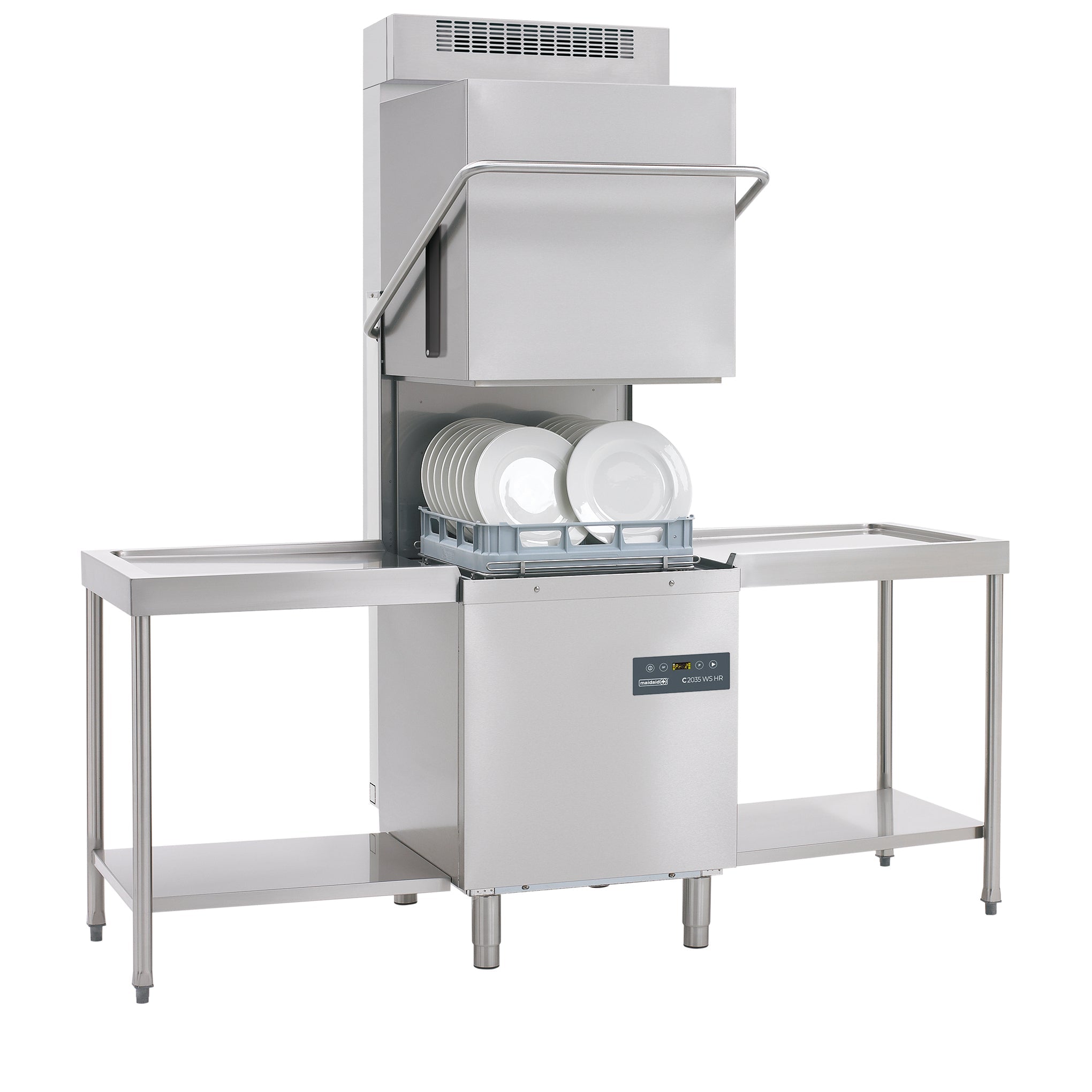 Maidaid C2035WS HR Pass Through + Heat Recovery Dishwasher JD Catering Equipment Solutions Ltd